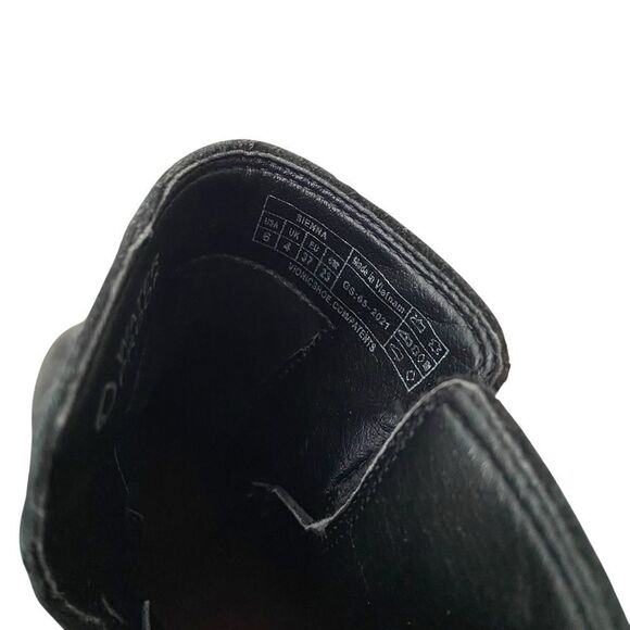 Vionic Sienna Waterproof Black Ankle Boots Buckle Side Zip in Size 6 - Picture 11 of 12